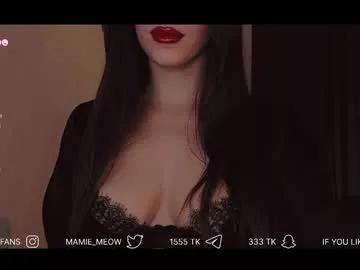 mamiemeow from Chaturbate is Freechat